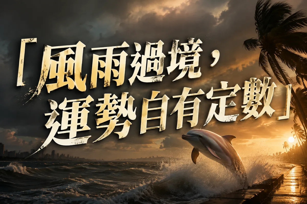 颱風白海豚影響運勢嗎？2025下半年流年3個提醒，第2個多數人忽略