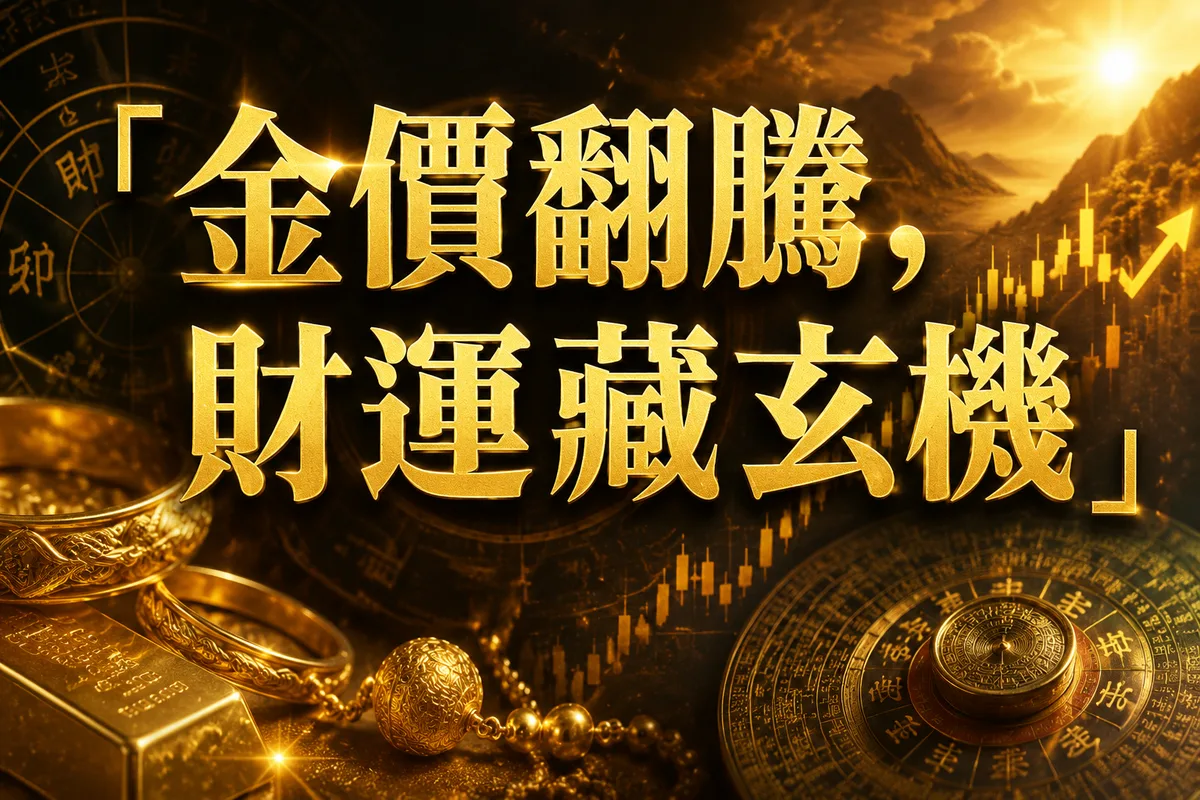 金飾價格上漲對財運影響：2026 流年 3 個關鍵月份，第 2 個最多人中招