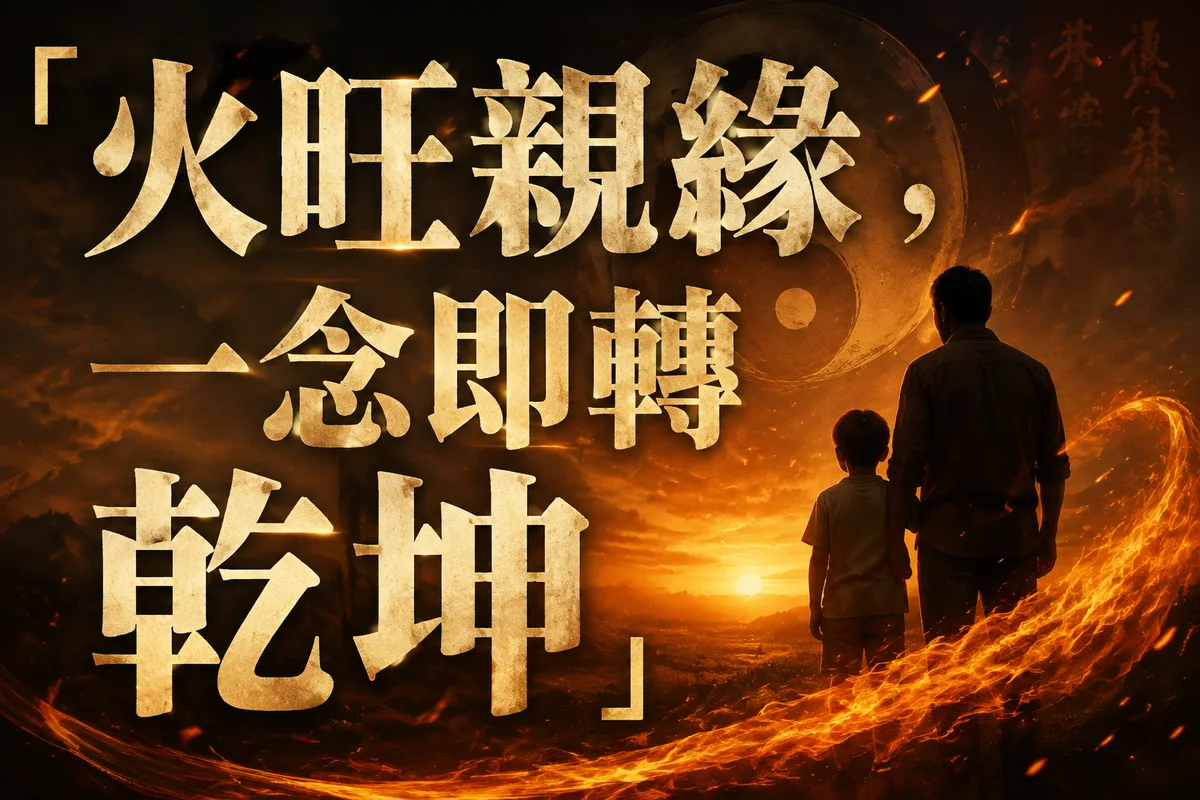 2026父親節子女運分析：流年火旺，3個親子關鍵訊號，第2個最多人忽略