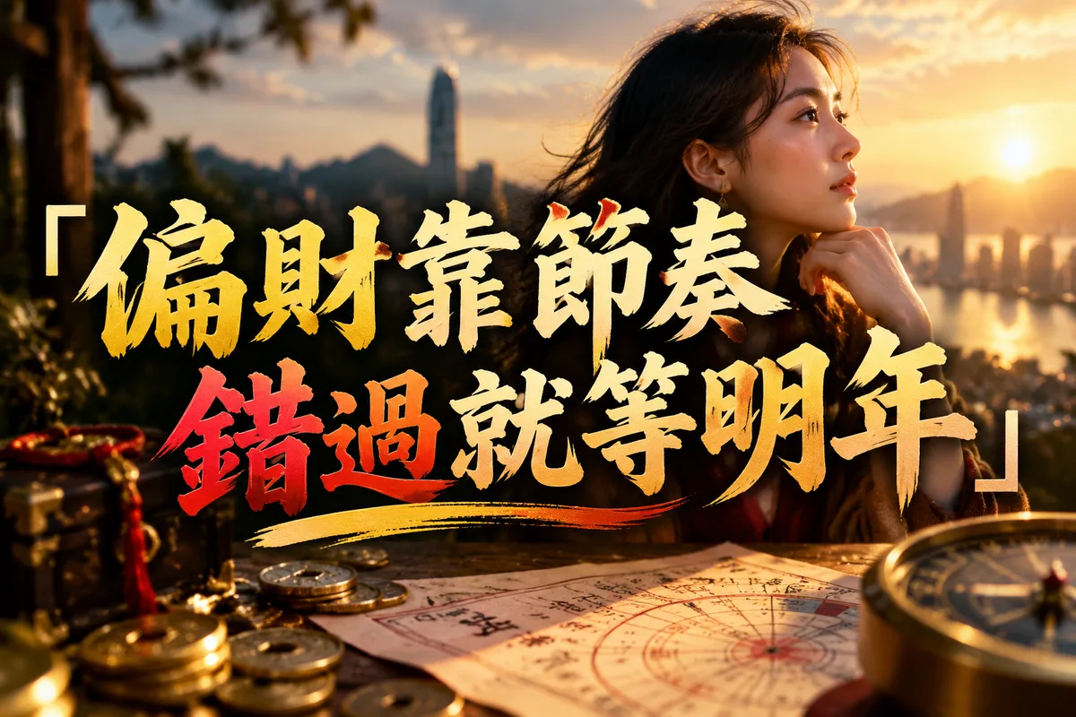 如何增加偏財運？2026 流年 3 個節奏點，第 2 個最多人錯過