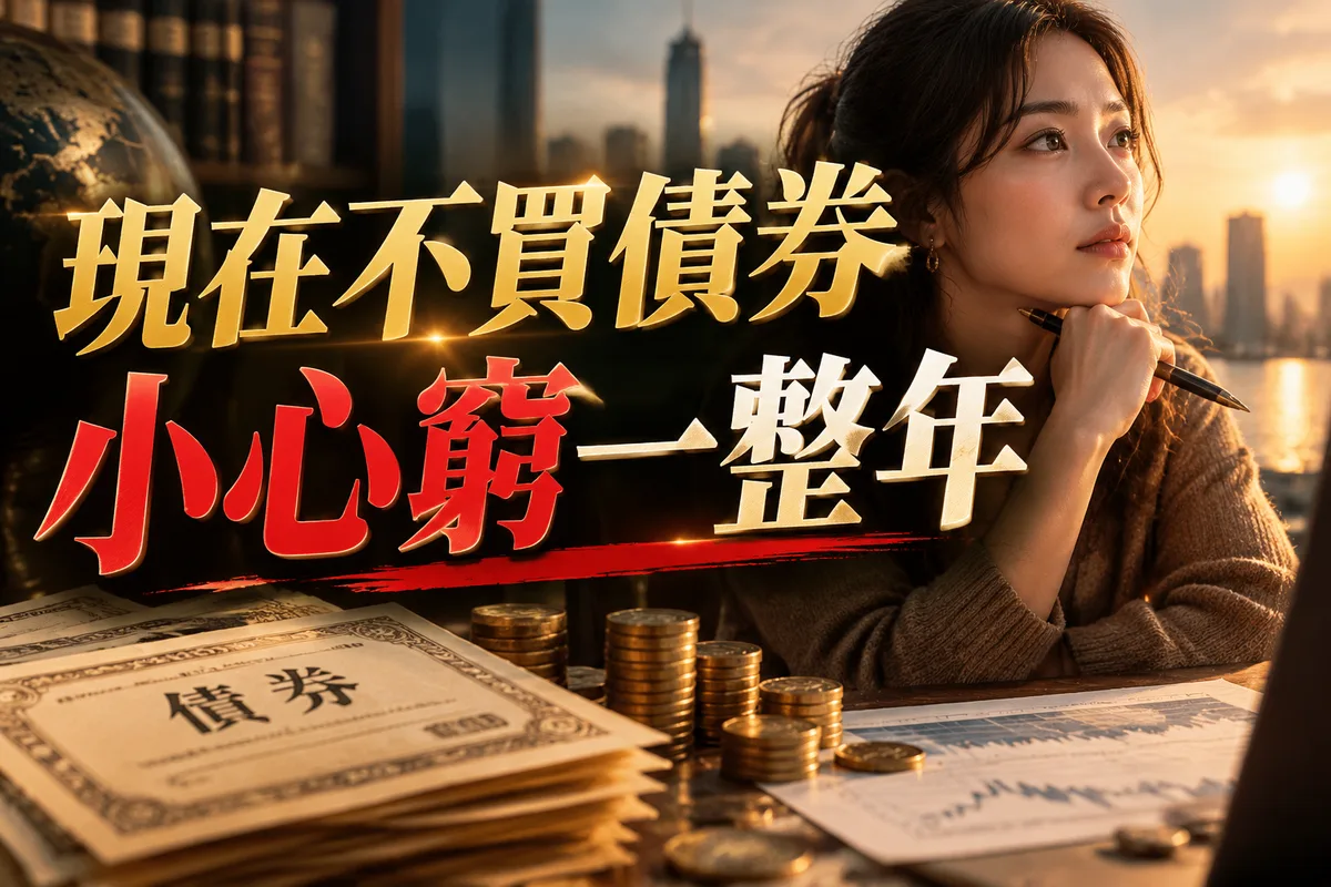 2026 流年理財：現在買債券好嗎？3 種命格要留意，第 2 種最多人中招