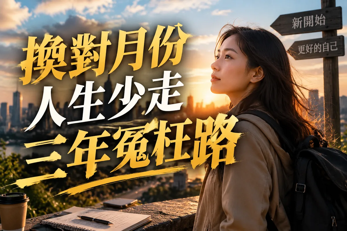 幾月適合換工作？2026 流年節奏解析：3 個黃金月份曝光，第 2 個最多人錯過