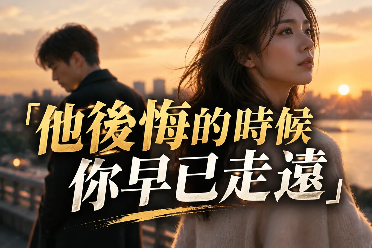 男生分手後多久會後悔？2026 流年看「事業節奏」：3 種男人後悔時間大不同，第 2 種最常讓人白等