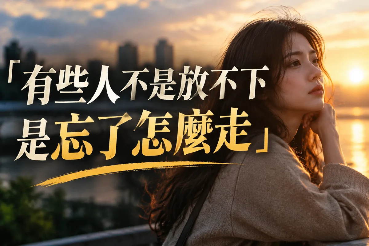 分手後一直走不出來是什麼原因？2026 流年節奏揭密：3 種最難放下的「卡住型」，第 3 種連自己都沒發現