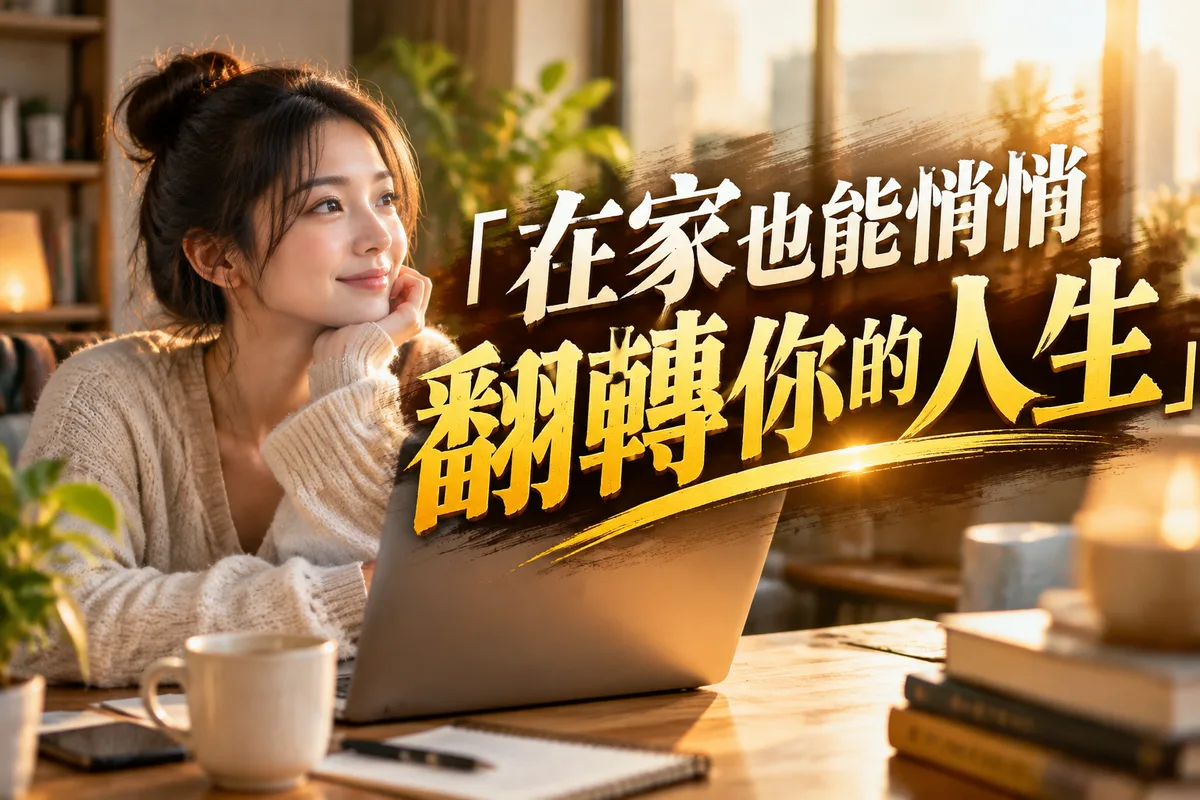 2026 流年在家可以做的副業：3 個黃金時段＋5 種低門檻選擇，第 2 種最多人錯過