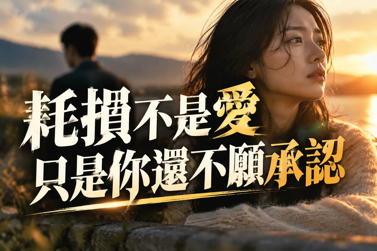 我該放棄這段感情嗎？2026 流年「耗損期」4 個檢核：第 3 個過了，多數人其實早有答案