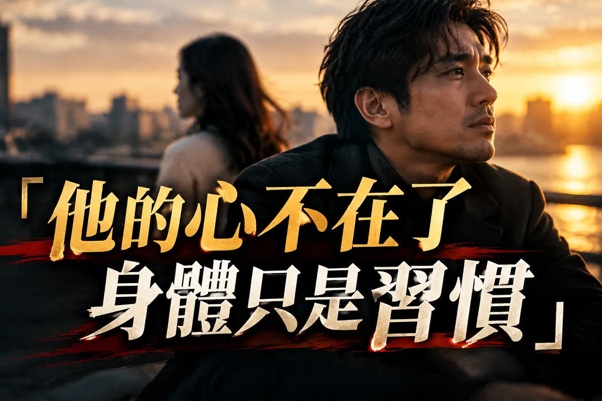 2026流年感情運：精神外遇的男人有5個徵兆，第3個最多人忽略