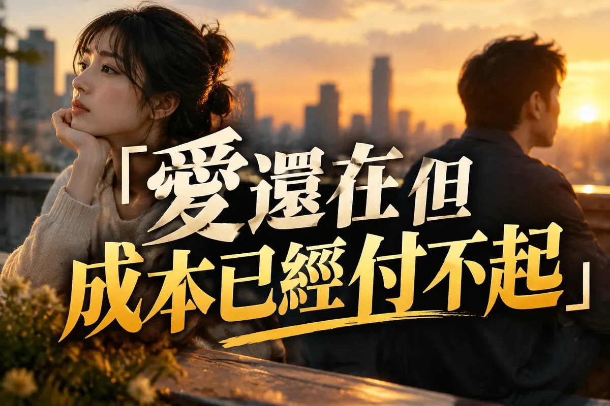 還愛但是想分手？2026 流年先算清 5 筆「關係成本」，第 4 筆最讓人走不掉