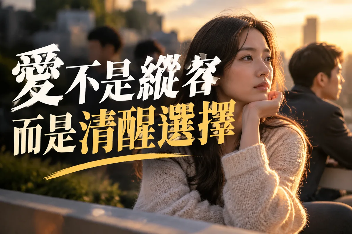 真正愛你的男人不會做這六件事：2026 流年感情檢查表，第 5 件最多人誤會成體貼