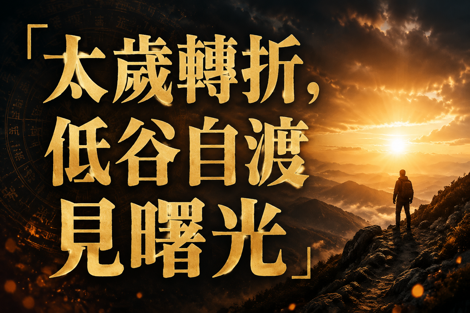 犯太歲與流年轉折完整解析：低潮期自救指南，把握3個時間節點讓運勢回升