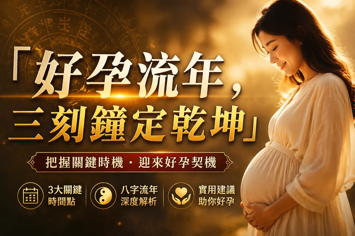 李亦捷懷孕好孕來臨！流年好孕關鍵與注意事項，這3個時間點最助孕