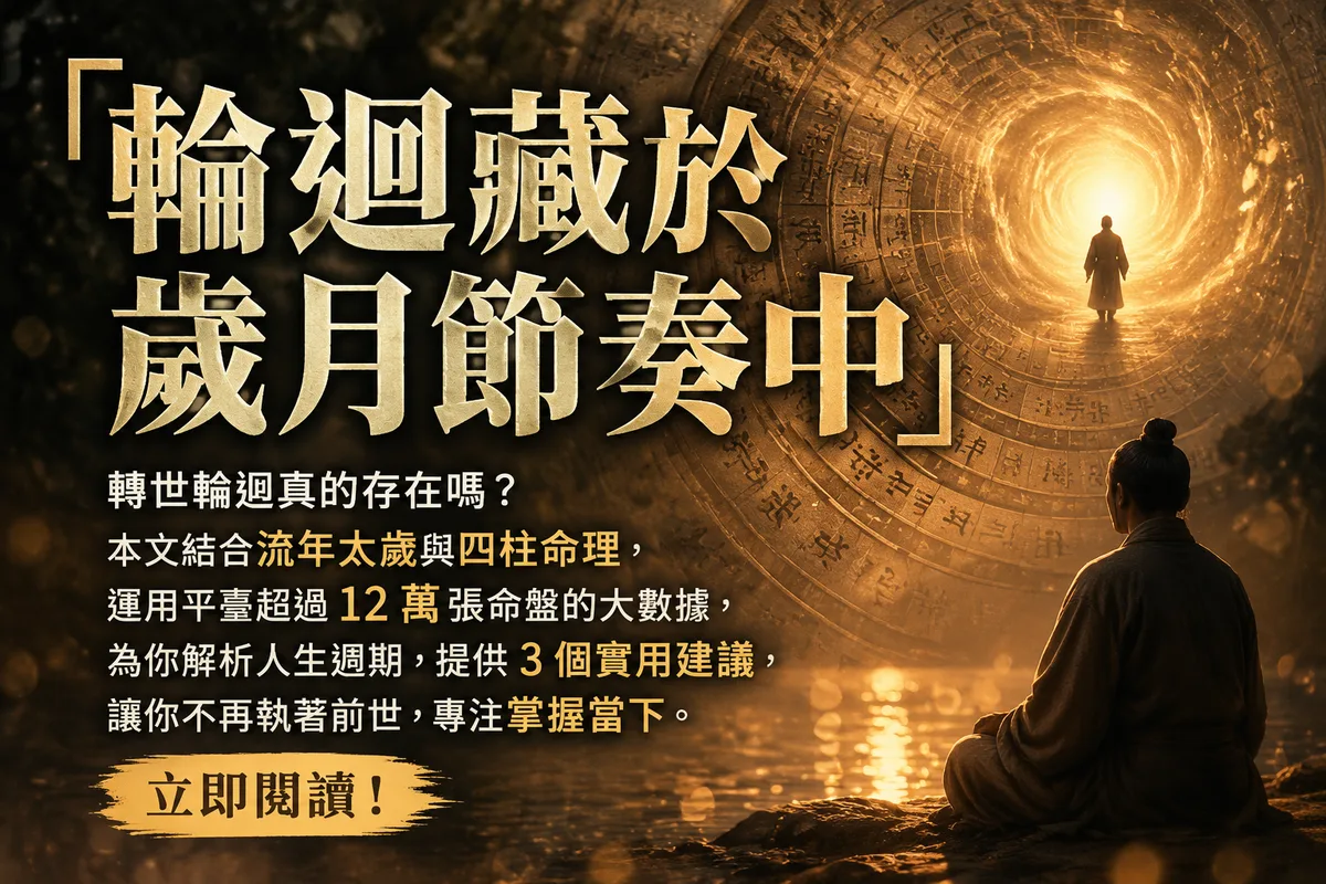轉世輪迴真的存在嗎？從流年太歲看透人生的 3 個神秘節奏