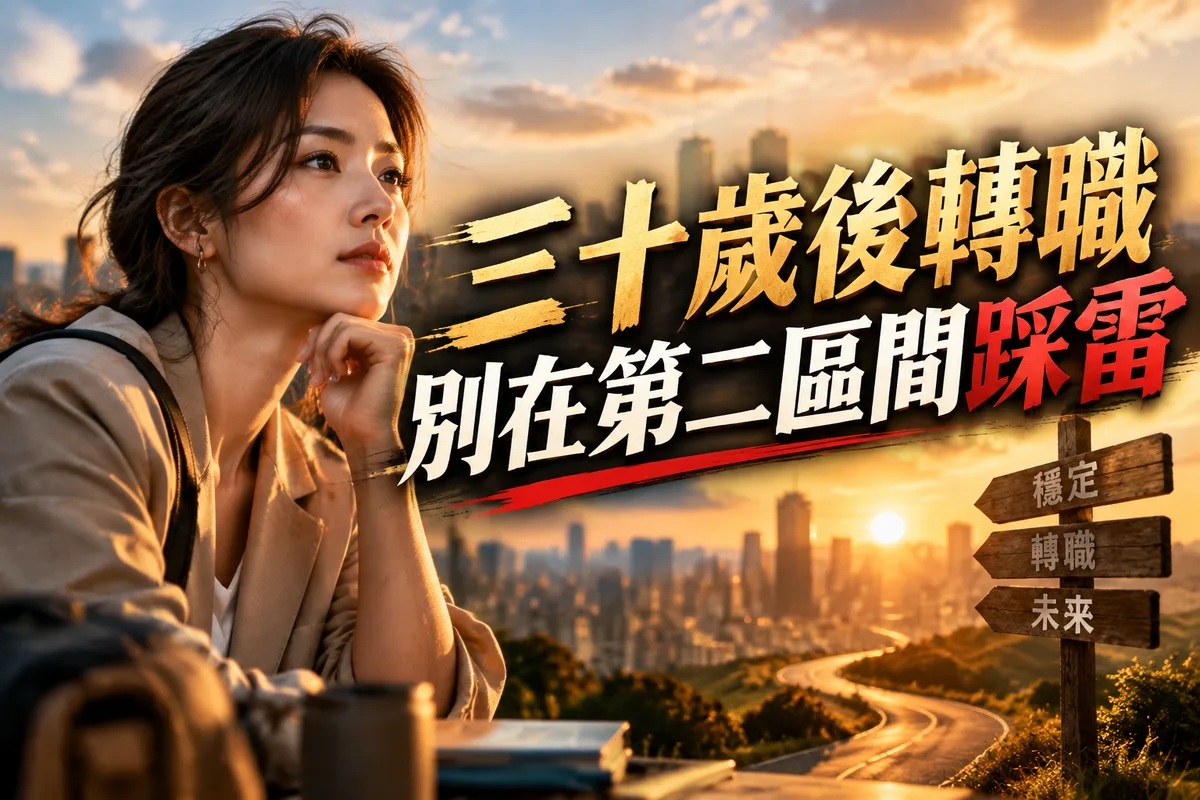 30 歲之後轉職要注意什麼？2026 流年 3 個時間區間，第 2 個最多人踩雷