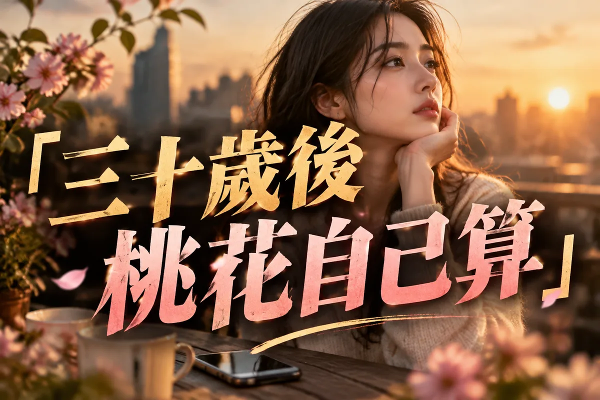 30 歲後線上算桃花：2026 流年 3 個檢查點，第 2 個最多人漏看