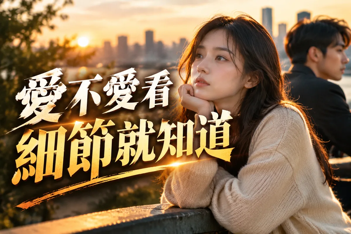 30–45 歲必看：2026 流年如何判斷自己還愛不愛一個人？5 個生活細節比心動更準