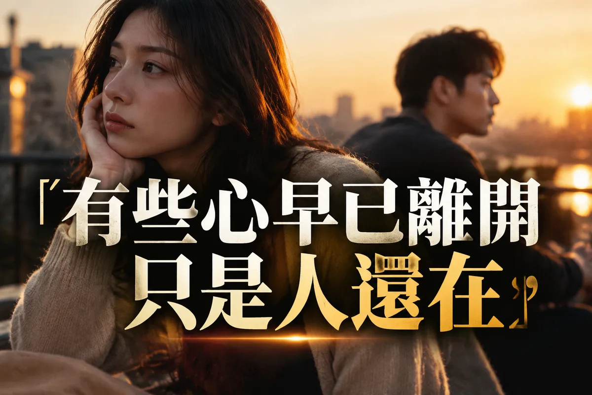 30～45 歲留意！2026 流年精神出軌徵兆：7 個無聲訊號比對，第 4 個最常被當成「只是累了」