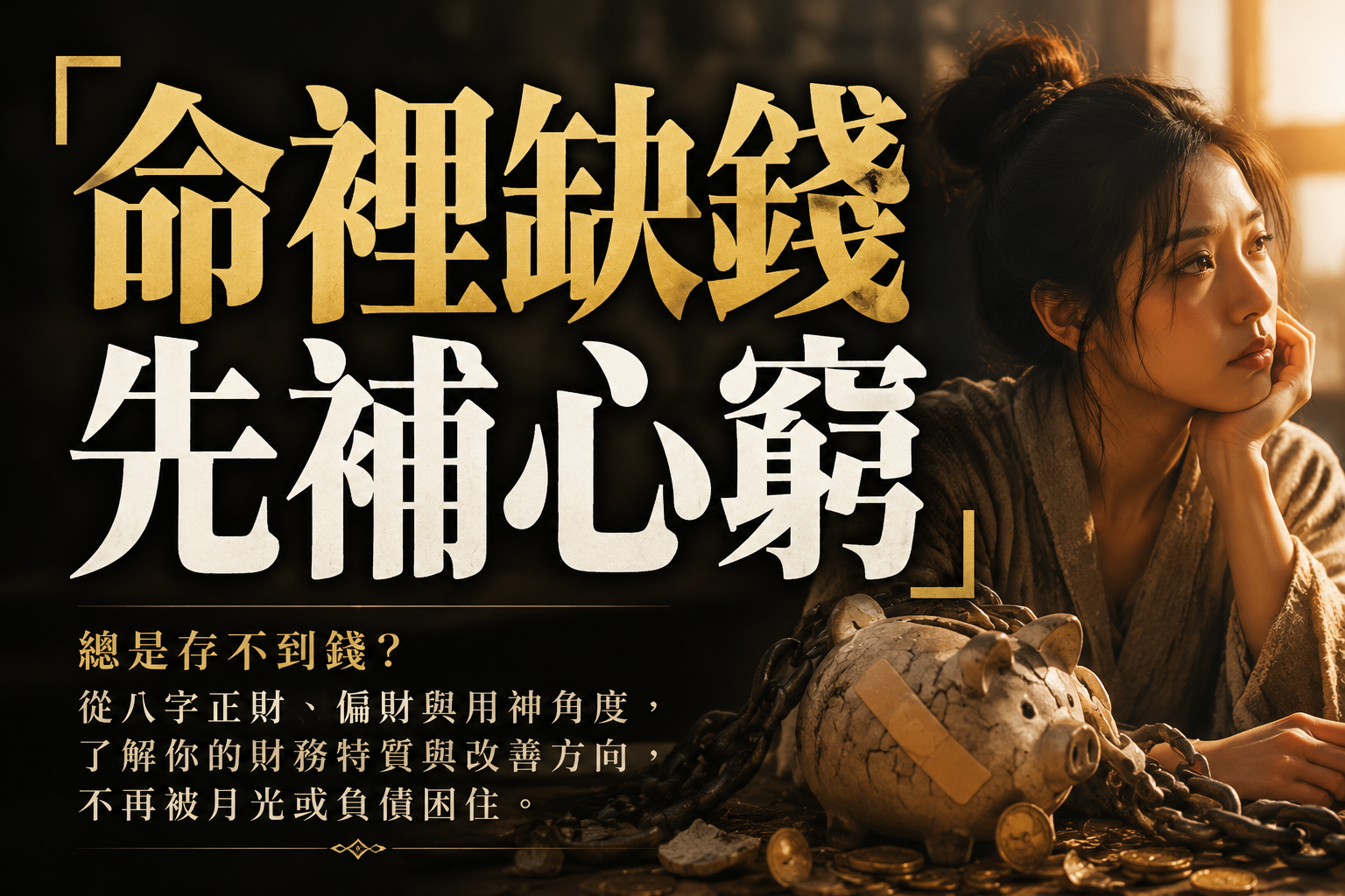 存不到錢如何改善財運？從八字命理看懂你的財務盲點